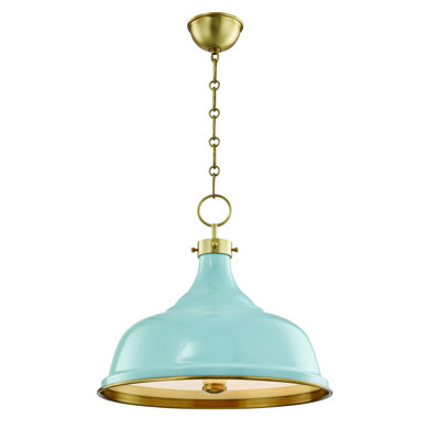 Luminaire suspendu peint n ° 1 par Mark D. Sikes