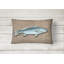 Coussin décoratif intérieur/extérieur à truite tachetée fish