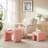 Catargiu 2 - Piece Teddy Upholstered Ottoman-124037614
