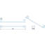 Chester 178.82cm 1 Wall Towel Bar