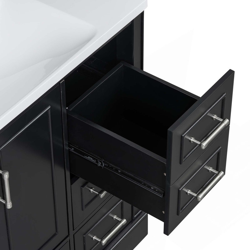 Meuble-lavabo traditionnel 36 po, lavabo non inclus
