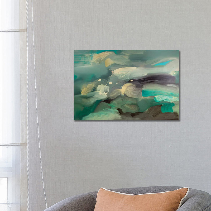 Ocean I by Pamela Staker - Painting on Canvas, Wrapped Canvas, 66.04 cm H x 45.72 cm W x 1.91 cm D