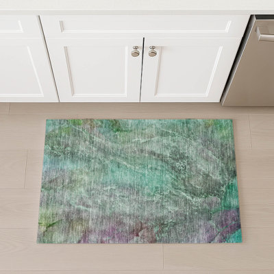 Machine Washable Indoor/Outdoor Efimenko ACN2307 Abstract Rug