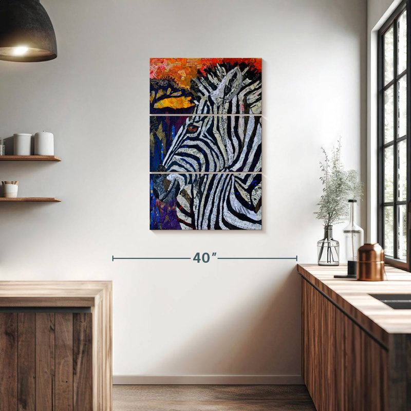 Brampt Seeing Stripes I, 38" H x 24" W
