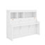 Lit escamotable avec bureau Murphy, cadre de lit mural en bois avec tablettes de rangement, armoire de lit de style maison de campagne peu encombrante-1356539301