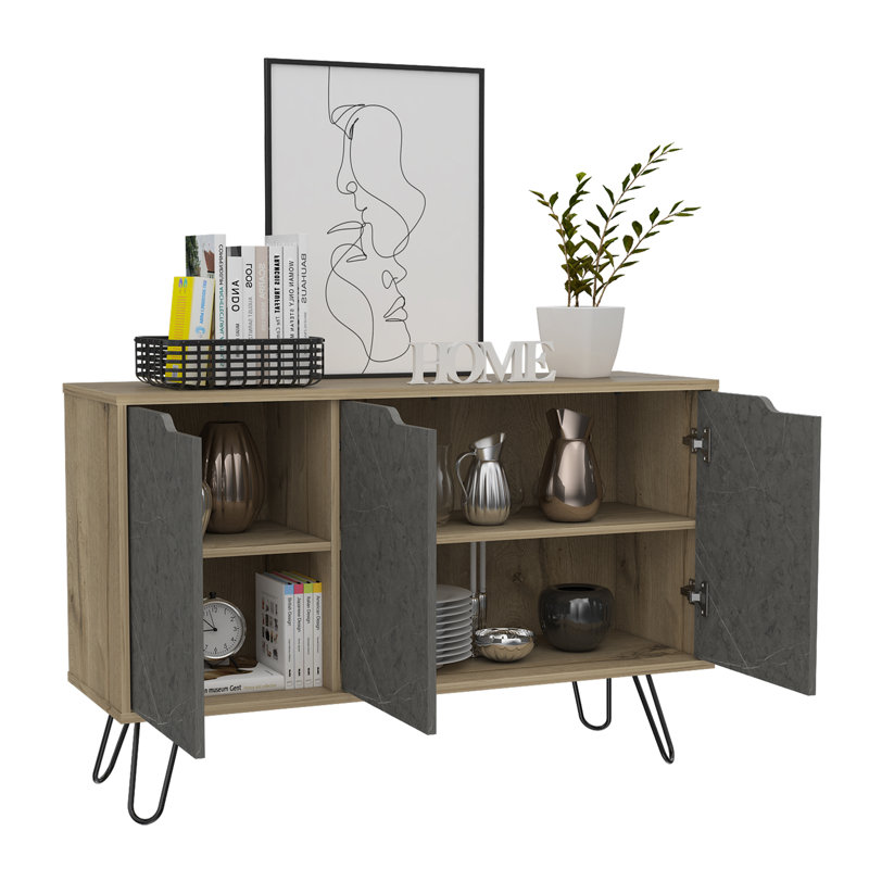 Duflos 3 Door Large Sideboard
