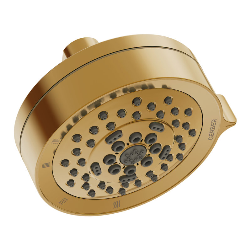 Robinet de douche à pression équilibrée avec valve brute Parma, Nickel, 1,75 gallons par minute