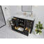 Boston 48 po X P 22 po De salle de bain simple en fer forgé Quartz blanc-108517466