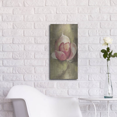 Art mural en métal Lark Manor ™ «Pink Blossom 2» par Cheri Blum