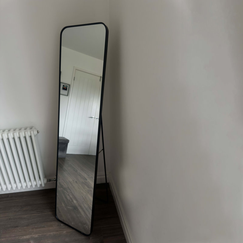 Allen Metal Free Standing  Mirror,