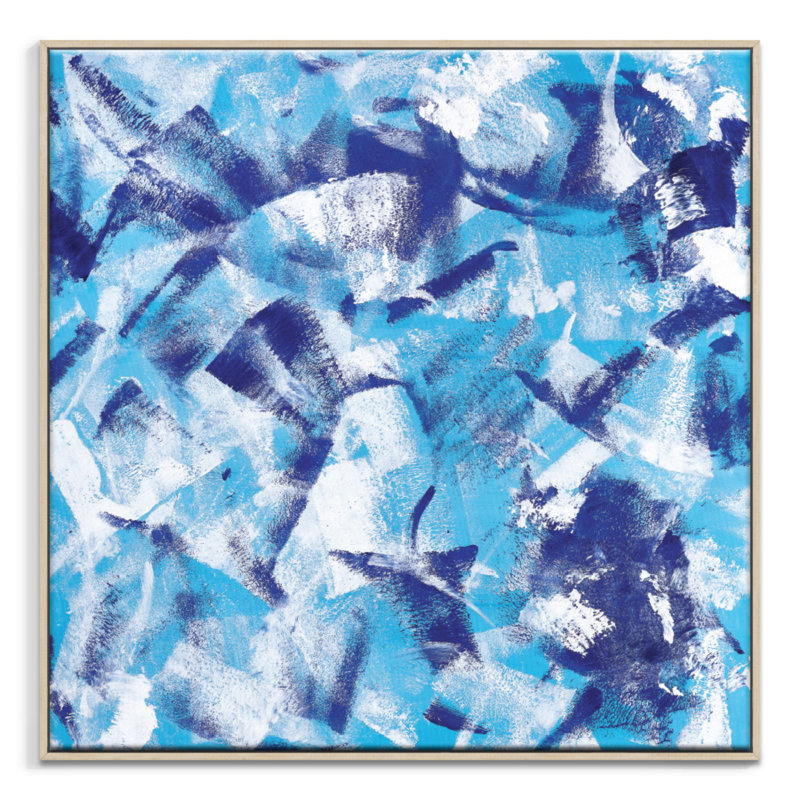 Textured 1 by Chalie MacRae - Print on Canvas, Timber , 102cm H x 102cm W