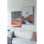 26,5 po x 38,5 po, art mural rectangulaire à pampille, décor de maison pour le salon, la chambre à coucher, le couloir de bureau