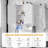 Over The Toilet Storage Cabinet with 2-Door-413960340