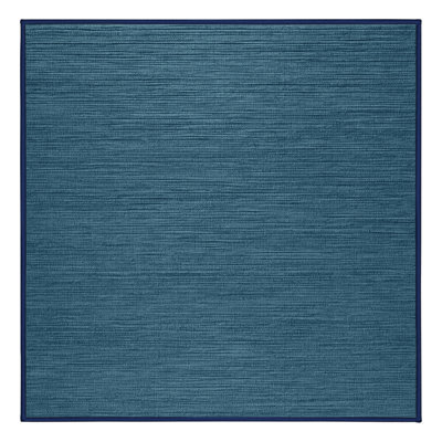 Tapis gris uni lavable à la machine
