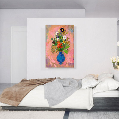 " Flowers 1905 " by Odilon Redon Painting Print