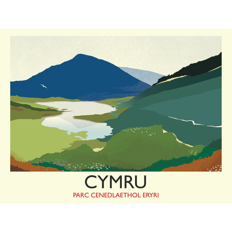 Cymru by Rick Smith - Print, No Frame, 30cm H x 40cm W x 1cm D