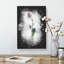 A Single Purple Flower - Wrapped Canvas-56642122