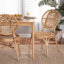Chaise d'appoint Bridget King Louis