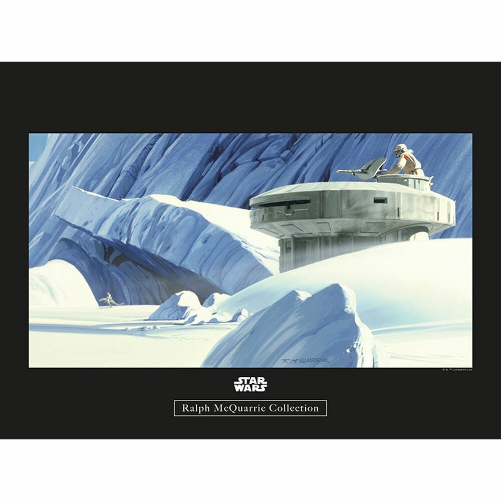 Poster Star Wars Rmq Hoth Echo Basis