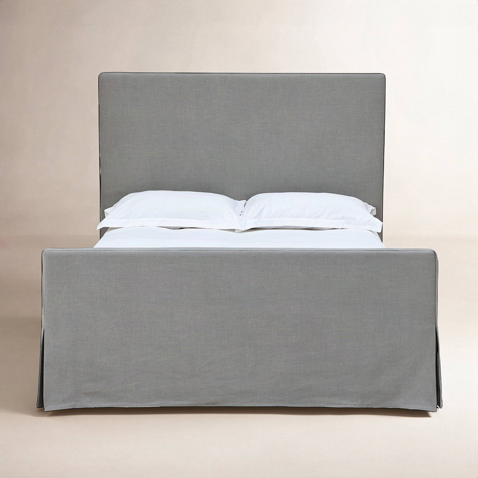 Calia Platform Bed, Queen, Gray
