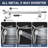 All Metal Rain Shower Head,10 Spray High Pressure Showerhead Combo,Shower Filter Head-119687958