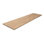 Comptoir en bois d'hévéa brut Ebern Designs 8 pi / 98 po Ebern Designs