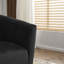 Fauteuil pivotant en velours-2029281761