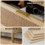 Commode 8 tiroirs Natural Rattan, grande commode pour chambre à coucher, salon, couloir, placard, chambre d'enfant