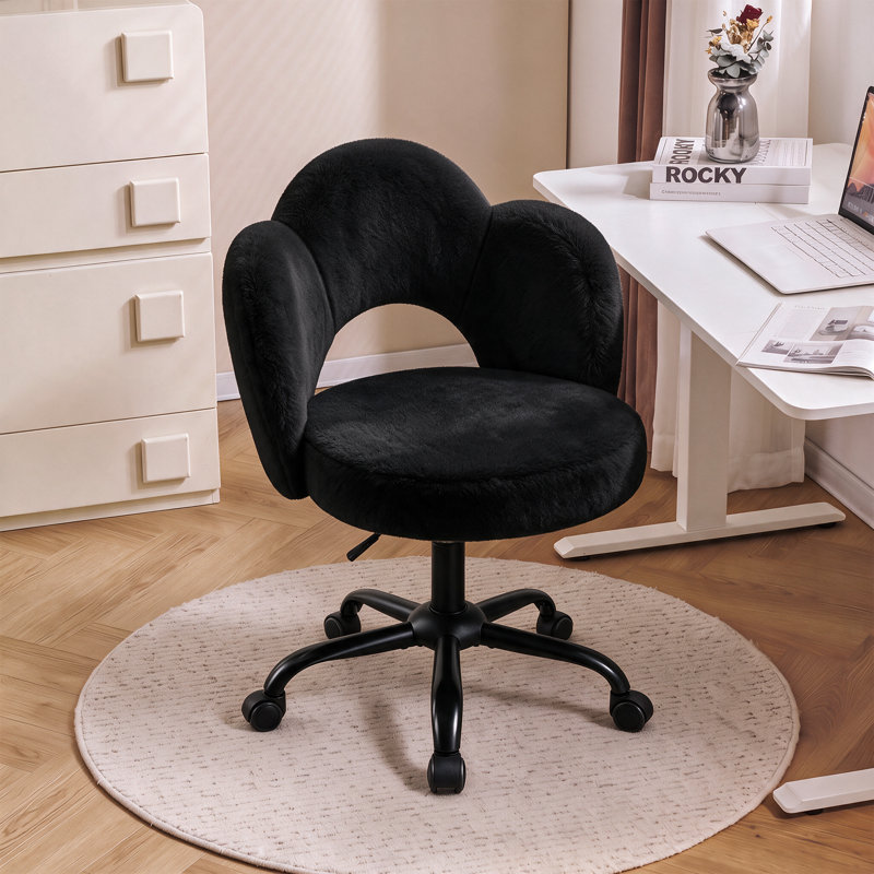 Fauteuil de bureau ergonomique et pivotant Modern, Black