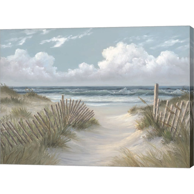 «Pathway Through The Dunes» par Georgia Janisse, art mural sur toile