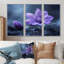 Ensemble de décorations murales noires et mauves-1180067280-1180067287