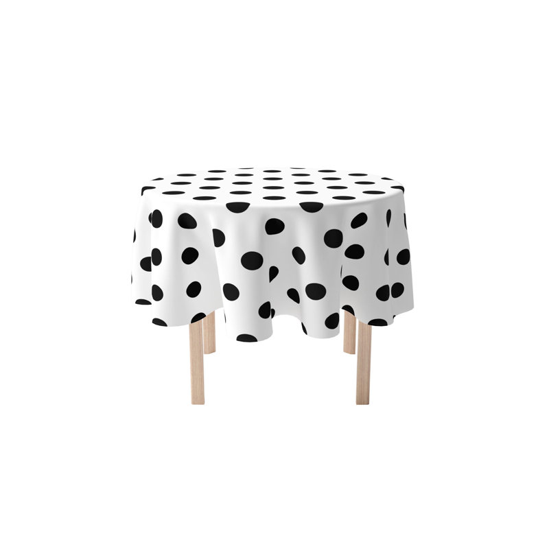 Penvale 3 Dot Round Tablecloth, 60" x 60"