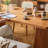 Cherry wood dining table-110976913