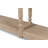 Equestrian 80'' Solid Wood Console Table