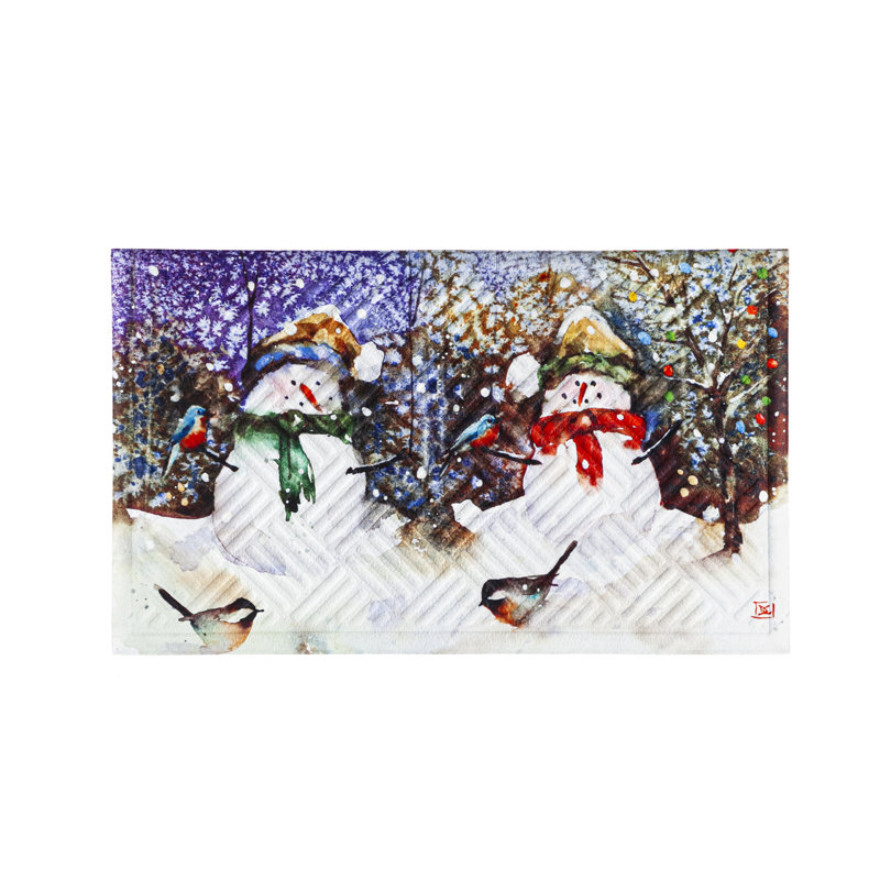 Paillasson Bijou Snowball Duo 30 po x 18 po