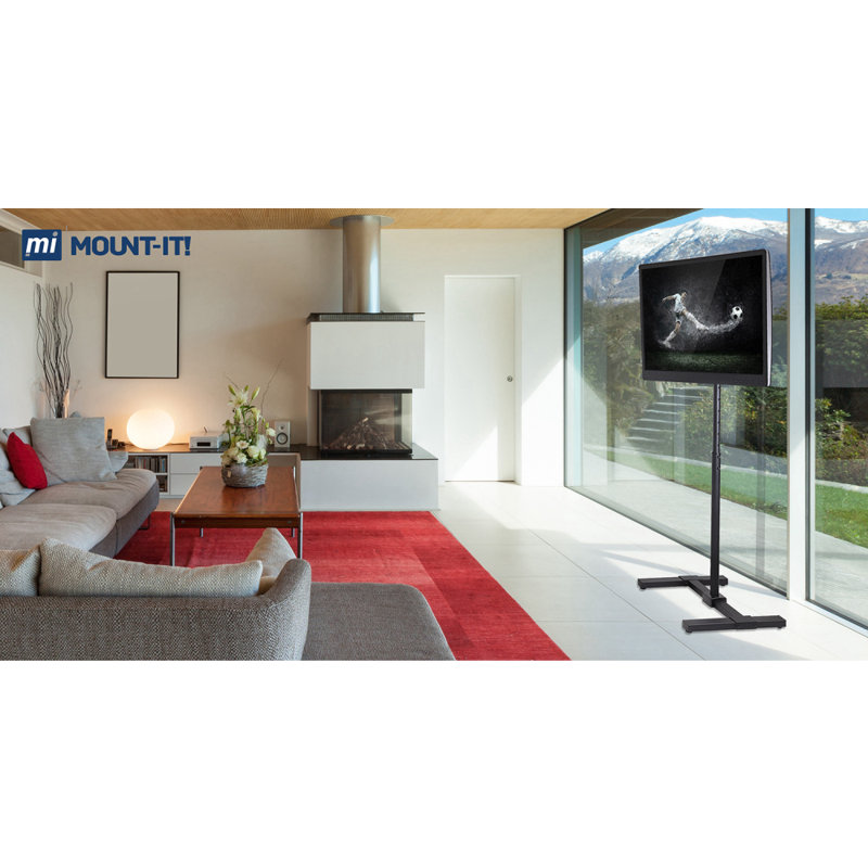Horizontal Single Screen Floor Stand Mount