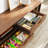 Practical coffee table paired with TV stand