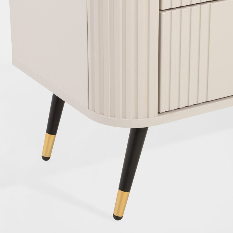 AURA chest of drawers on legs