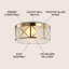 Plafonnier encastré tambour 2 lumières Baity-206826092