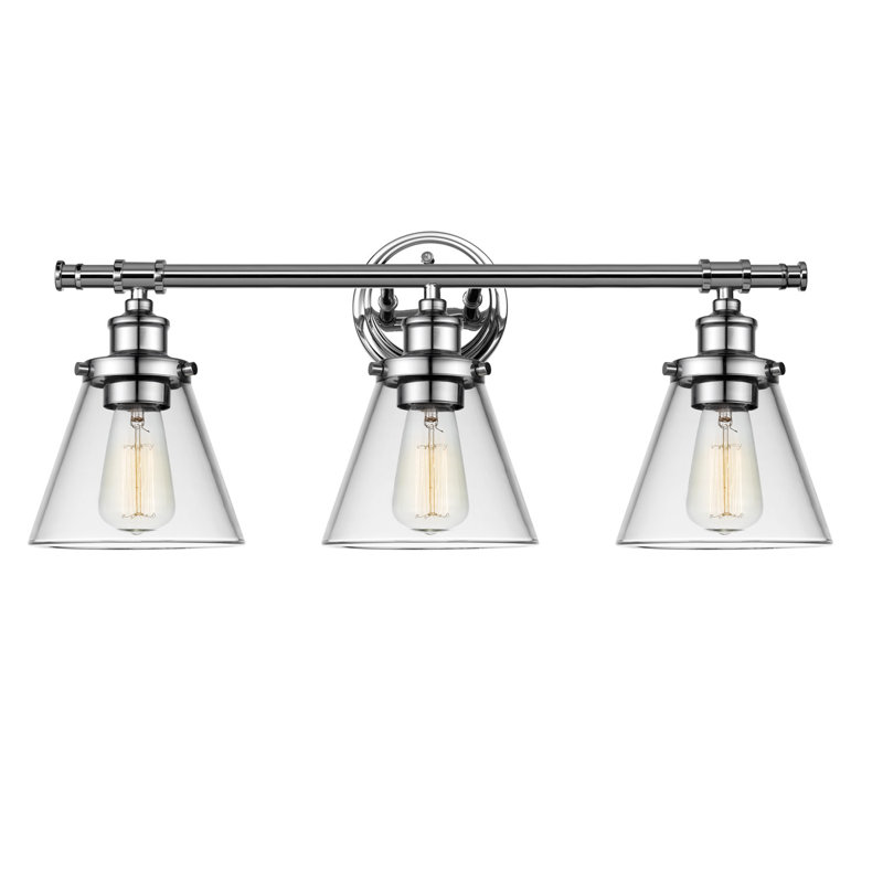 Thrailkill 3 - Light Dimmable Vanity Light, Chrome