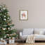 Père Noël, gnome, renne, vacances, motif d'étoiles par Heatherlee Chan - peinture sur toile-92352443-92352445