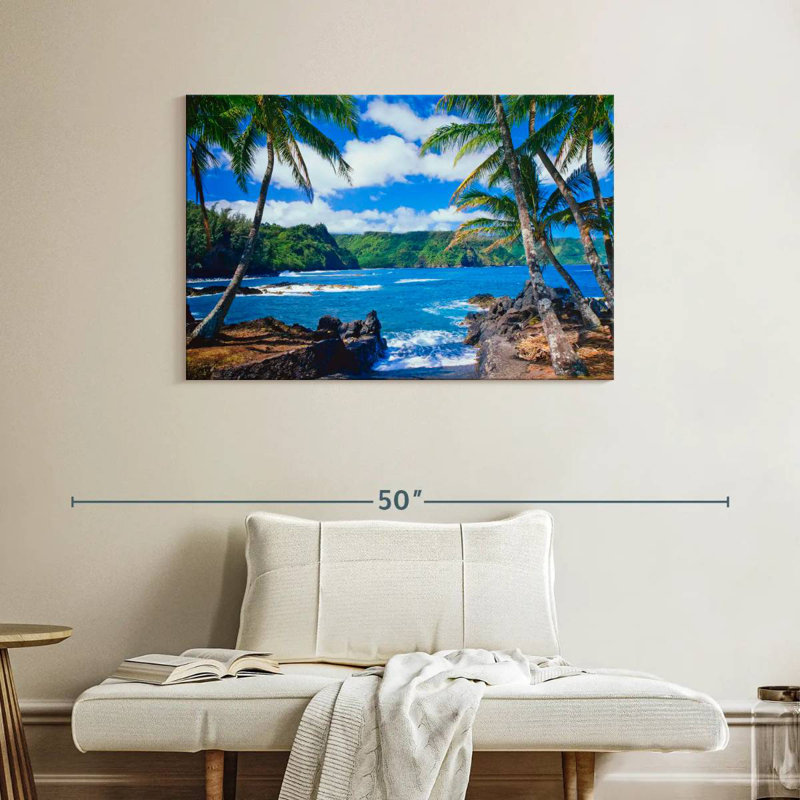 Gillard Maui Coastal Palms, H 26 po x l 39 po