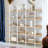70.5"H X 70.9"W Wood Double 5-Tier Bookcase-800694551