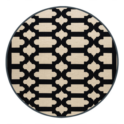 Machine Washable Trellis Gray Area Rug