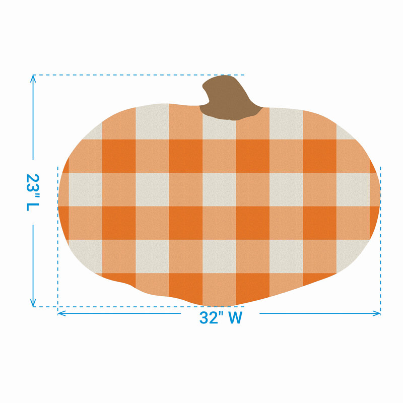 Punkin' Patch Doormat 1'11"x2'8"