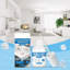 Support pour peinture en émail blanc pour salle de bain 30 ml