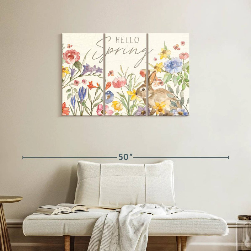 Harnek Happy Easter I, 24" H x 38" W