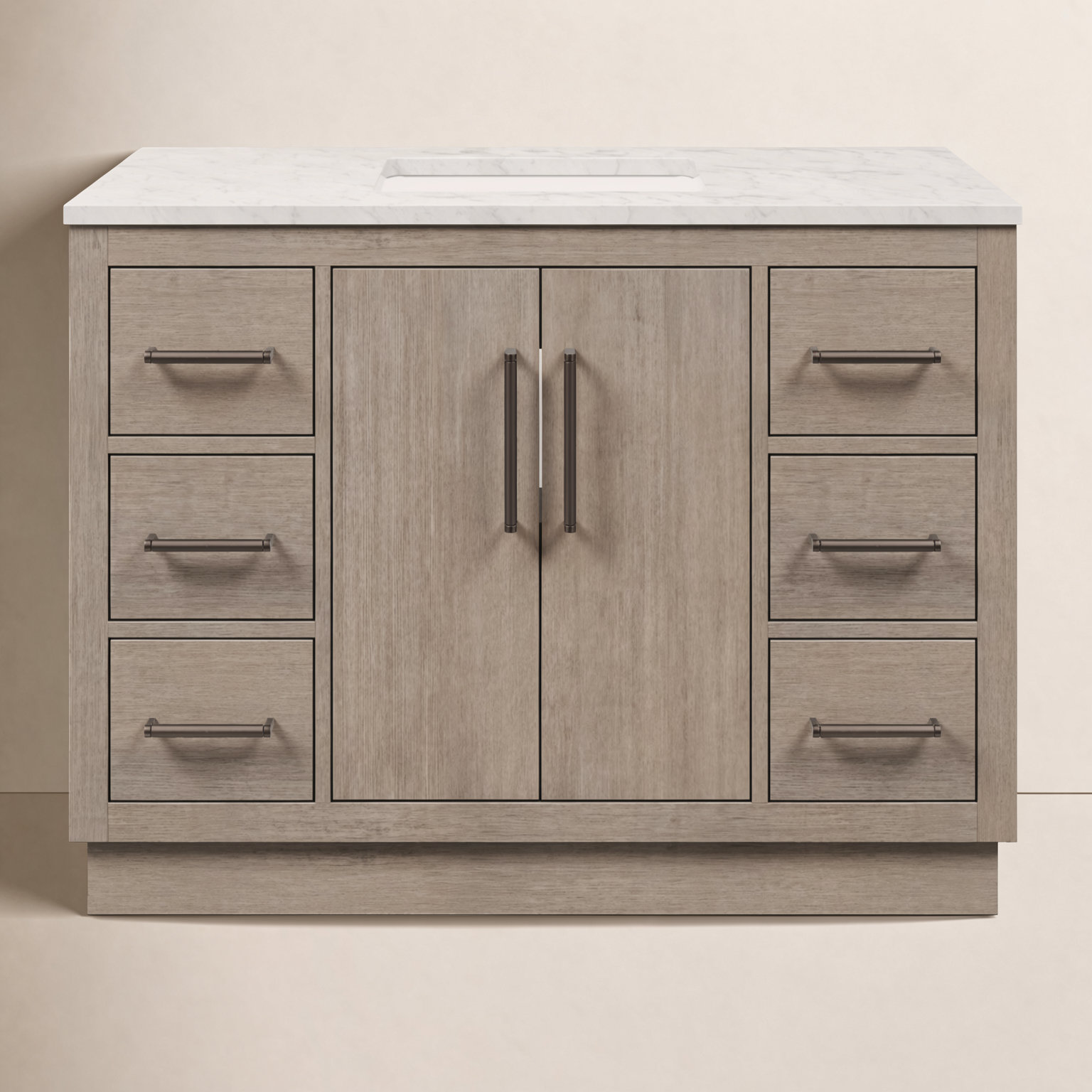 Kamila 48'' Single Bathroom Vanity, Oil Rubbed Bronze