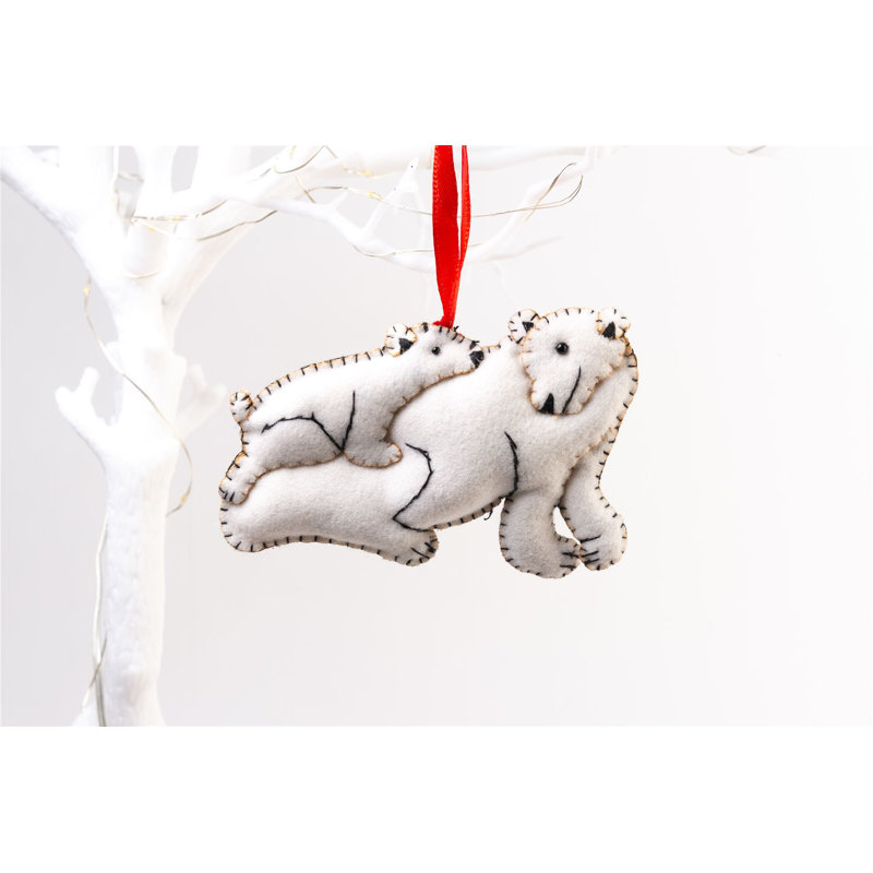 2cm Handmade Fabric Animals Hanging Figurine Ornament