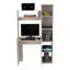 Bureau Logan, cinq casiers, finition gris clair-1290357803
